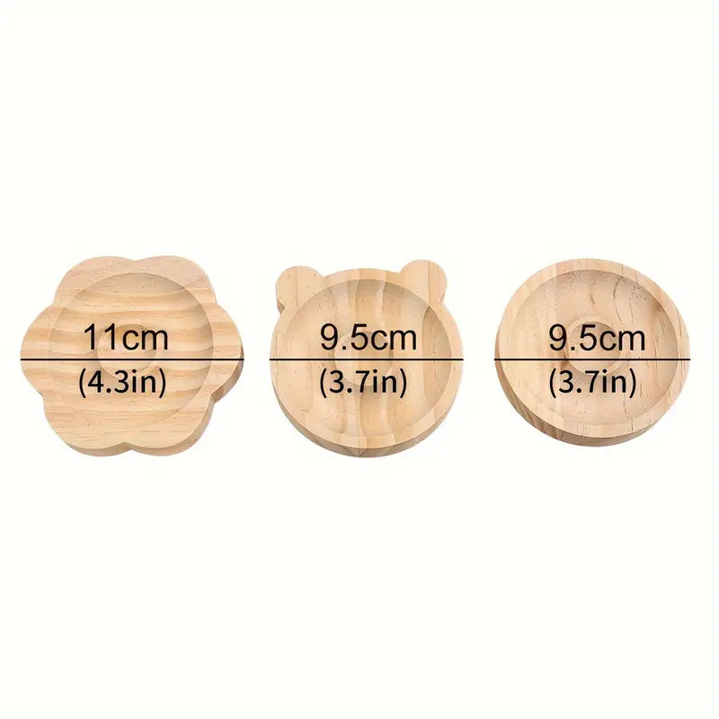 1 panel de exhibición de cuentas de madera maciza, madera de pino, color madera original, estante de exhibición de pulseras, estante de exhibición de joyas