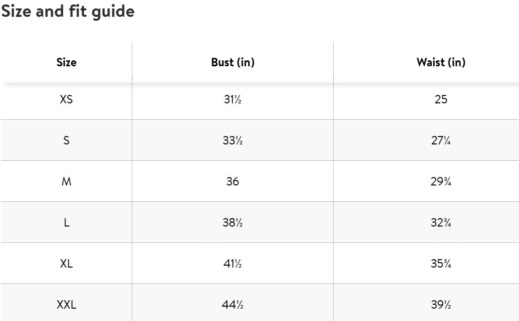 Camiseta de gran tamaño para mujer Avia