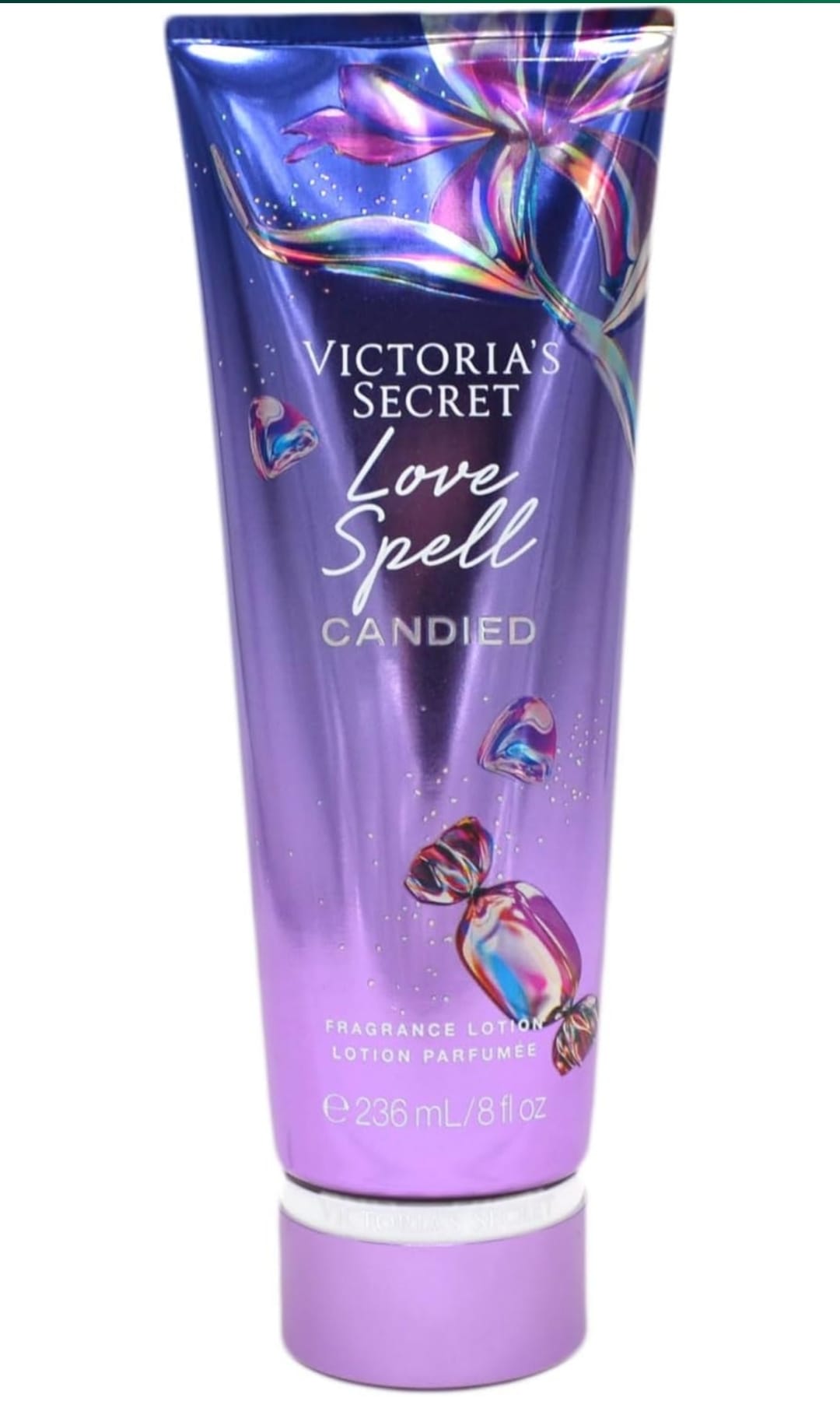Loción perfumada de Victoria's Secret, 8 onzas líquidas (Love Spell Candied)