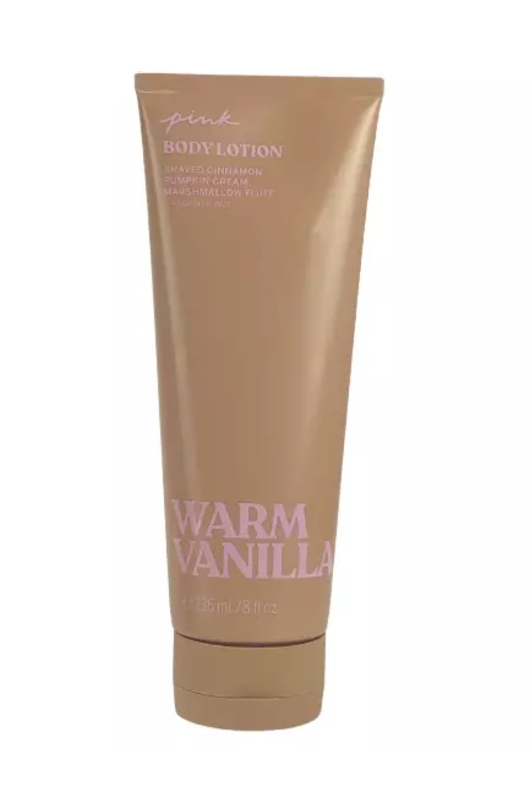 Loción corporal cálida de vainilla rosa