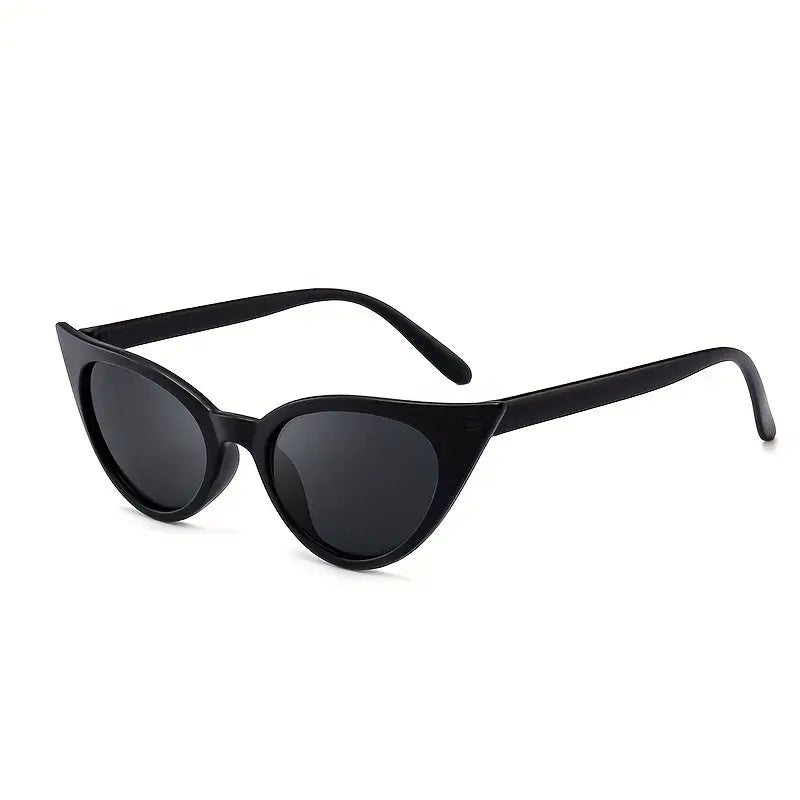 Óculos de sol estilo olho de gato feminino com lentes antirreflexo AC, armação de policarbonato, dobradiças de metal para pesca e uso casual