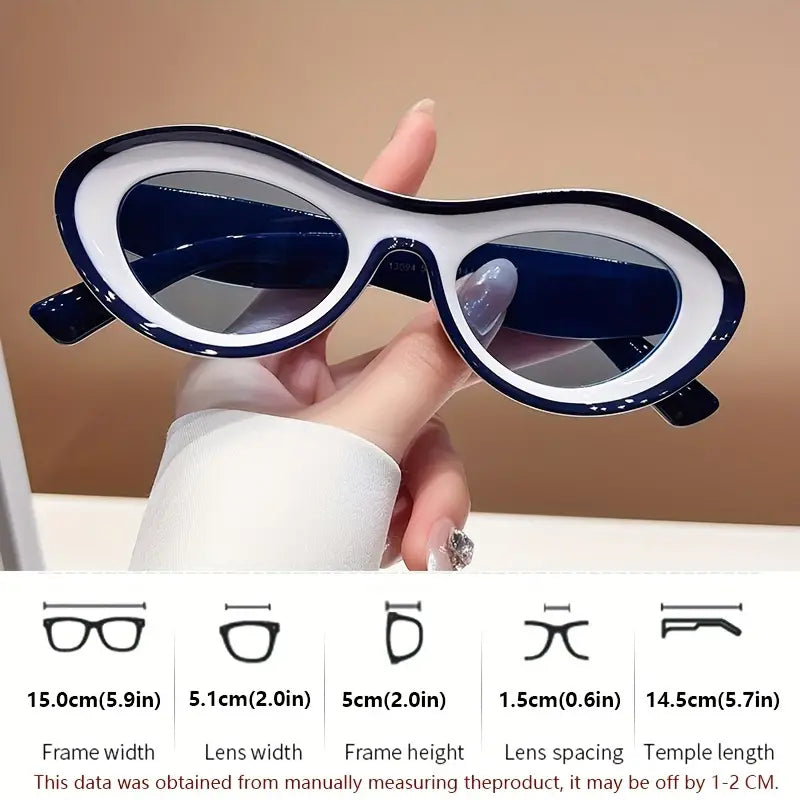 Retro Fashion Glasses For Women Men Anti Glare, Sun Shades Glasses For Driving Beach Travel