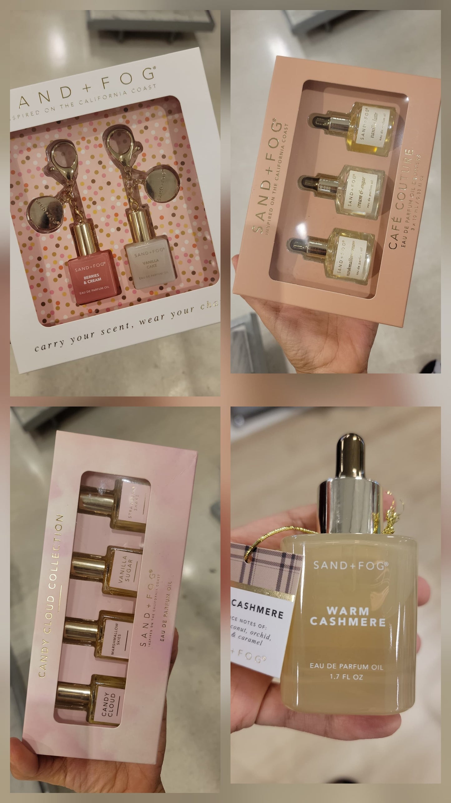 Set de 4 Perfumes ECU