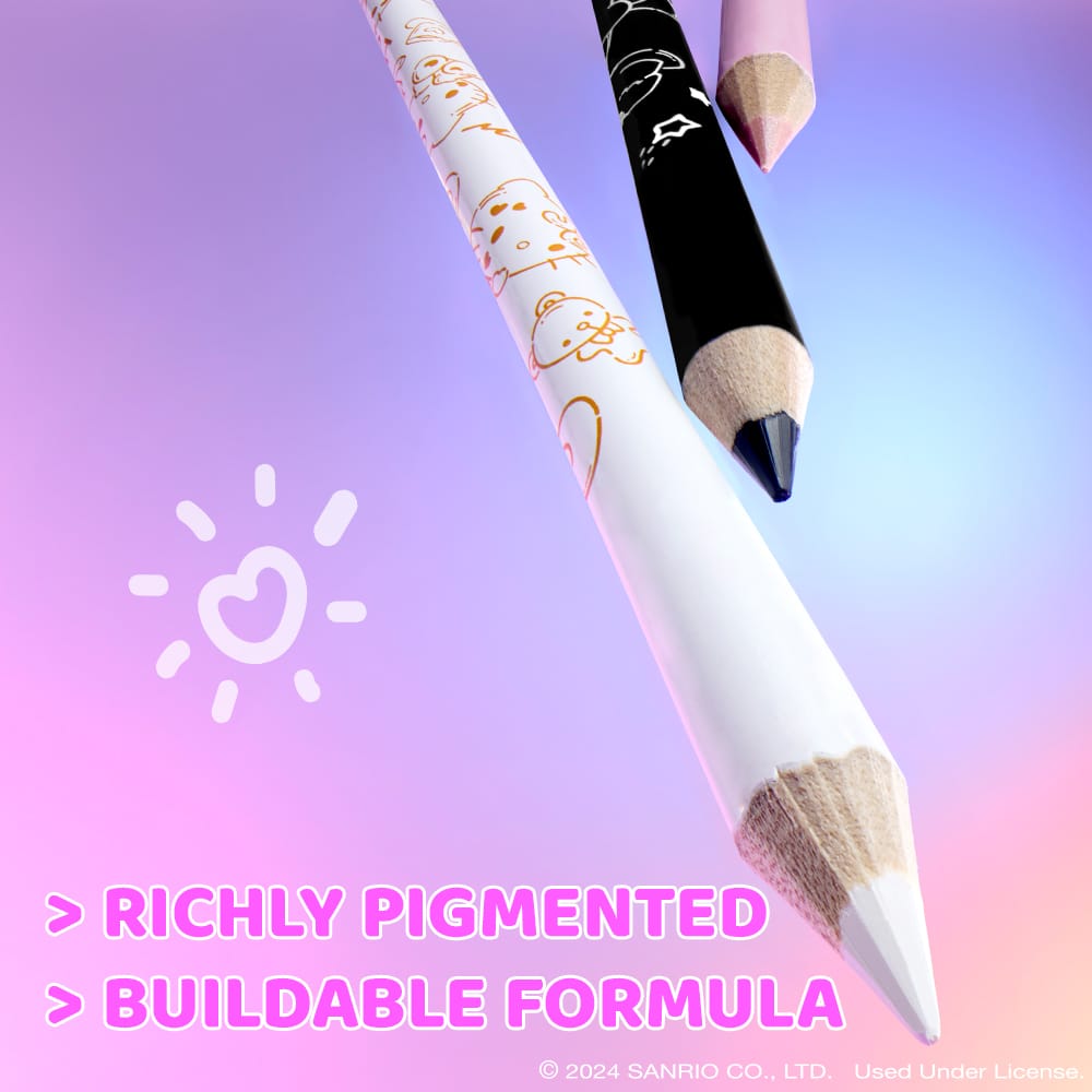 wet n wild 3-Pieces Eyeliner Pencil Set Hello Kitty