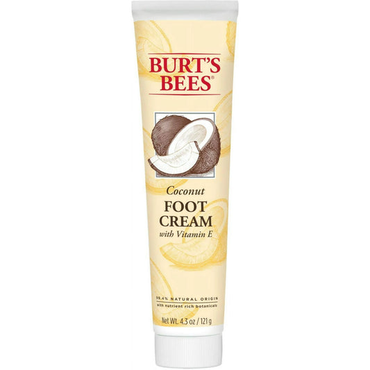 Burt,S Bees Coconut Oil Foot Cream, Package May Vary, 4.3 Oz