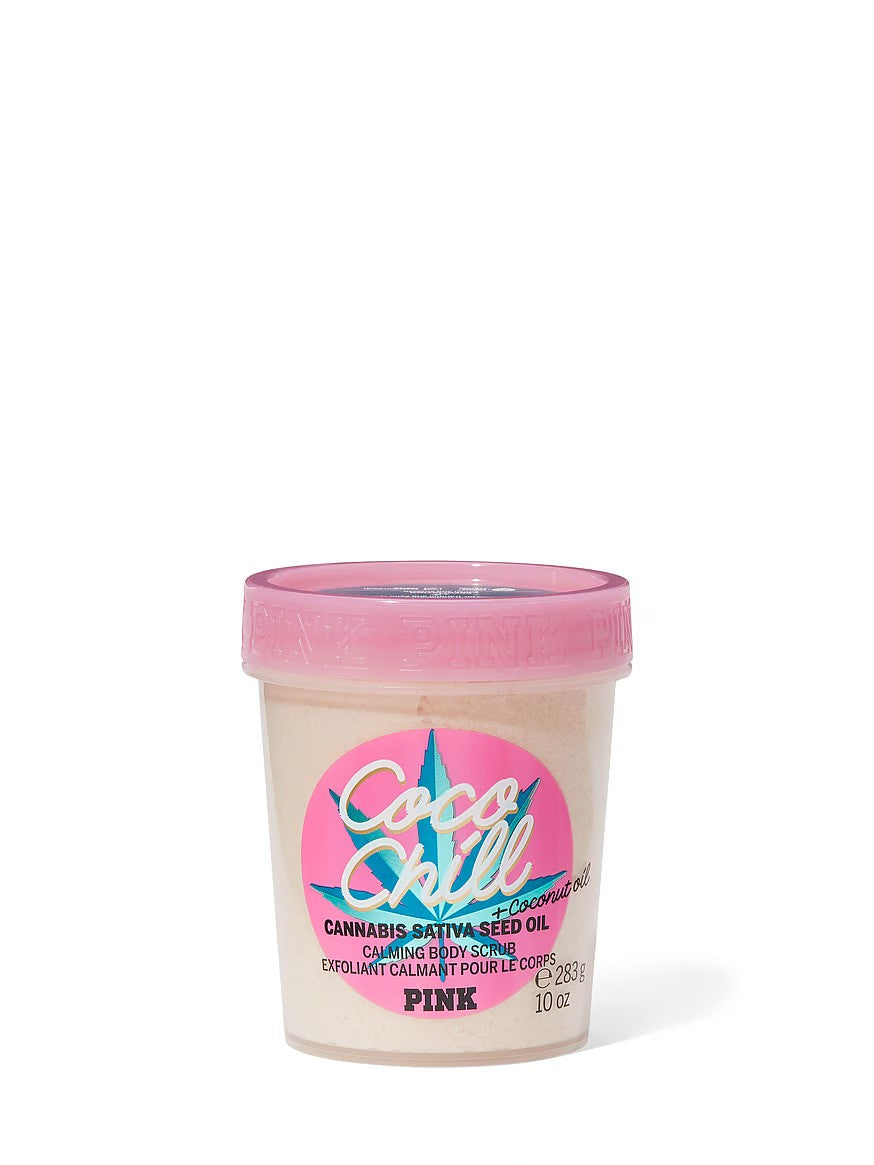 Pink Body Scrub with Pure Extract and Vitamin C