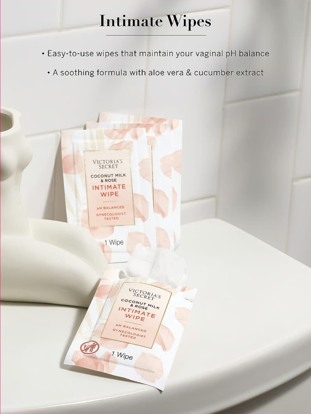 Victoria's Secret Coconut Milk & Rose Intimate Wipes