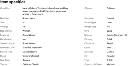 Victoria's Secret Pink Track Angel Wings T-Shirt for Women