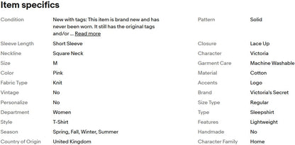 Camiseta de pijama Victoria's Secret PINK, con el logo rosa bordado.