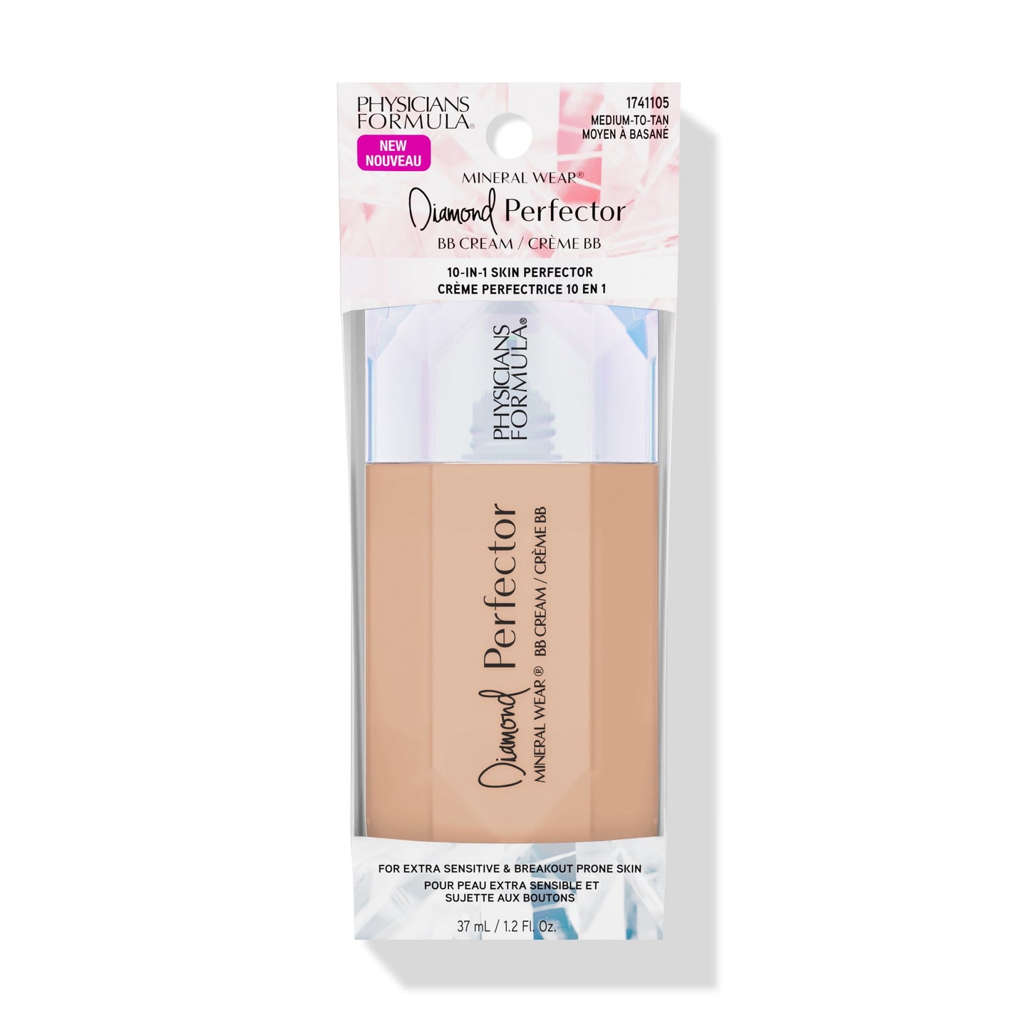 Physicians Formula Mineral Wear Diamond Perfector BB Cream - Medium-to-Tan