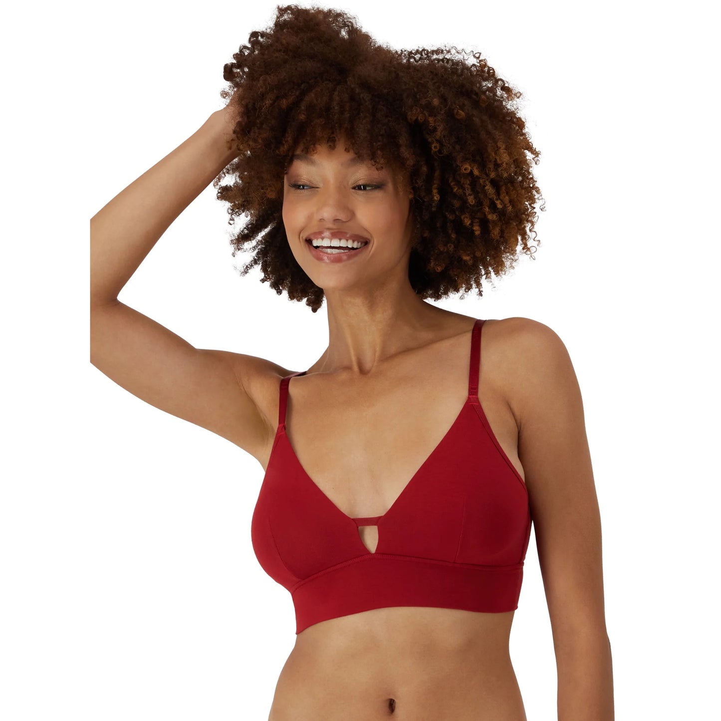 Hanes Originals Women's Supersoft Longline Bralette