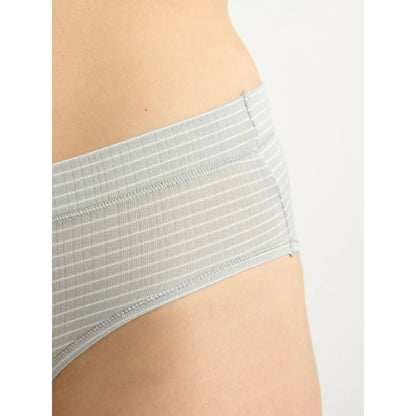 Joyspun Women's Ribbed Modal Hipster Panties, 3-Pack