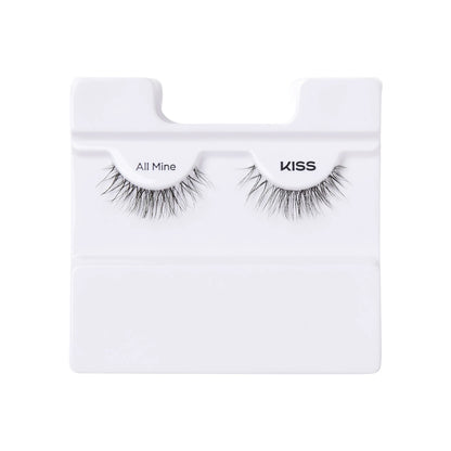 KISS My Lash But Better, False Eyelashes, All Mine, 10 mm, Black, 1 Pair