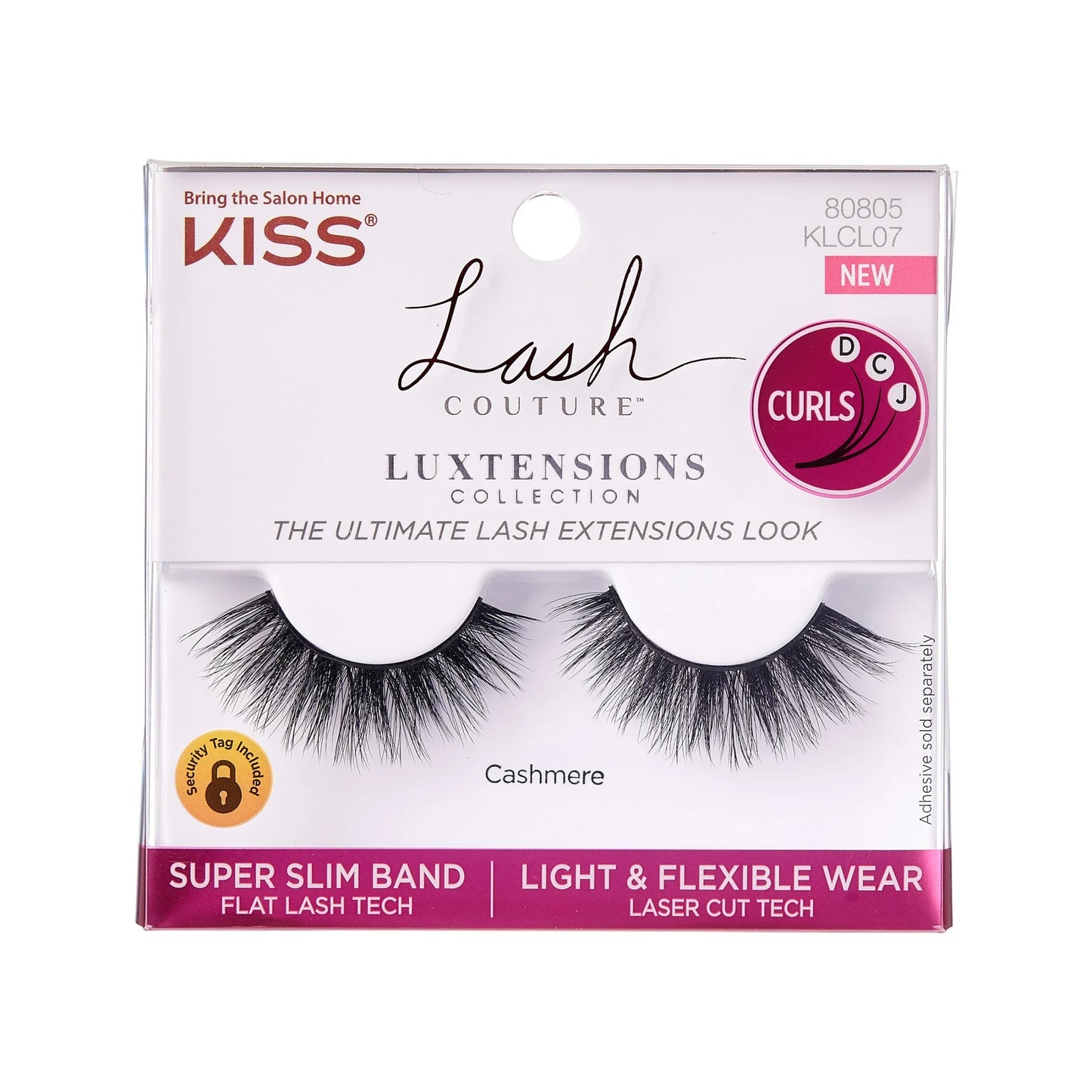 KISS Lash Couture LuXtensions Strip Lashes, 1 Pair