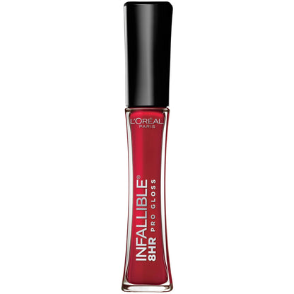 L'Oreal Paris Infallible 8 Hour Pro Hydrating Lip Gloss, Red Fatale