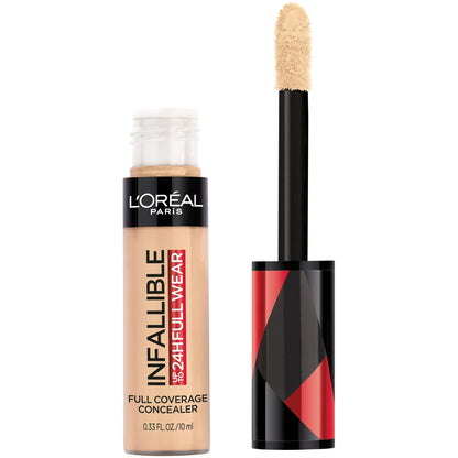 L'Oreal Paris Infallible Full Wear Concealer, Full Coverage, Oatmeal, 0.33 fl oz