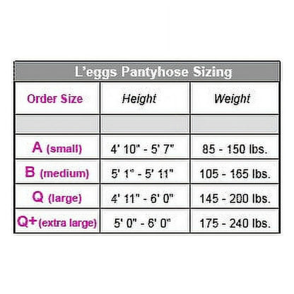 L'eggs Women's Sheer Energy Medium Leg Support Sheer Tights Control Top No-Roll Waistband Sheer Toe, 2 Pair