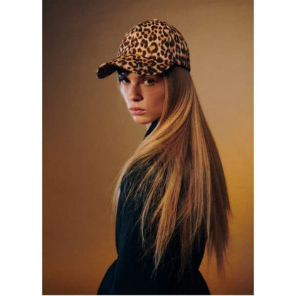 Leopard Print Baseball Cap Versatile Dad Hats Outdoor Sunshade Leisure Hat Suitable For Women