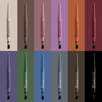 NYX Professional Makeup Epic Smoke Liner, delineador de ojos ahumado vegano, color negro ahumado