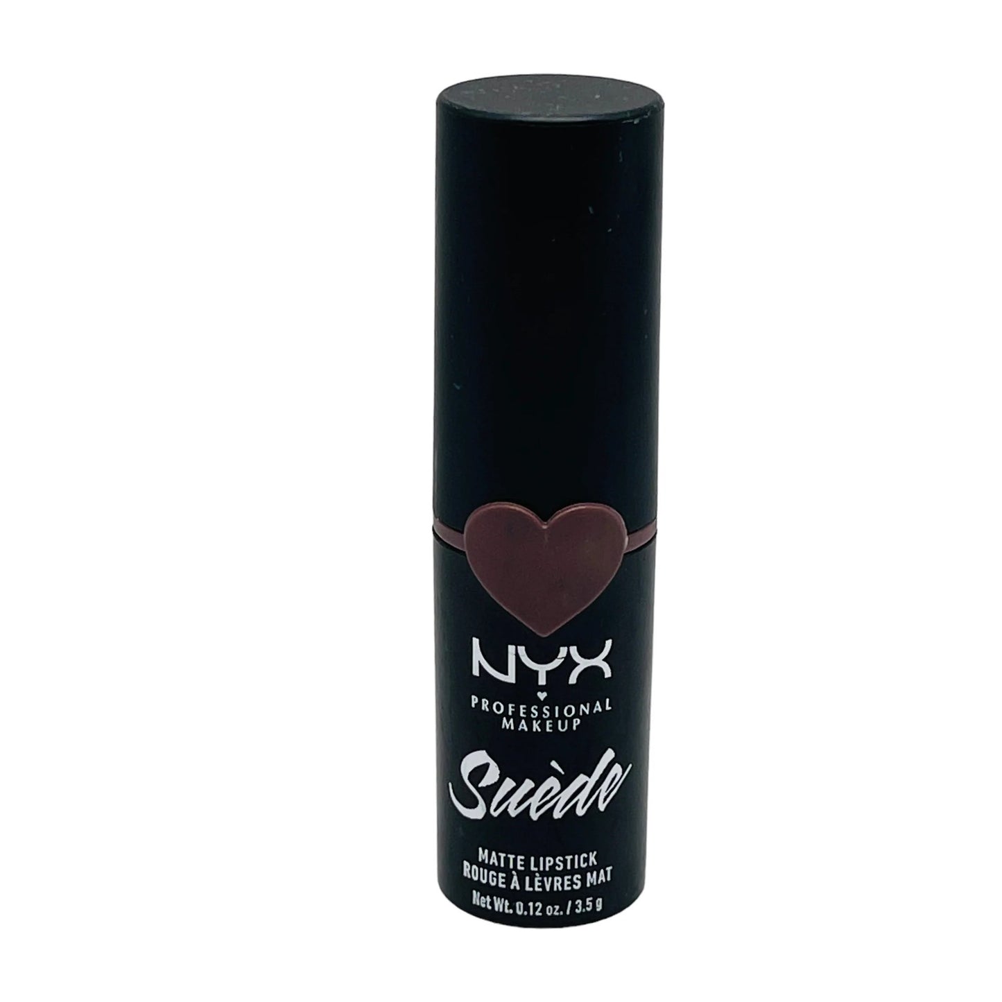 NYX Professional Makeup Suede Matte Lipstick, Colors available, 0.12 fl oz