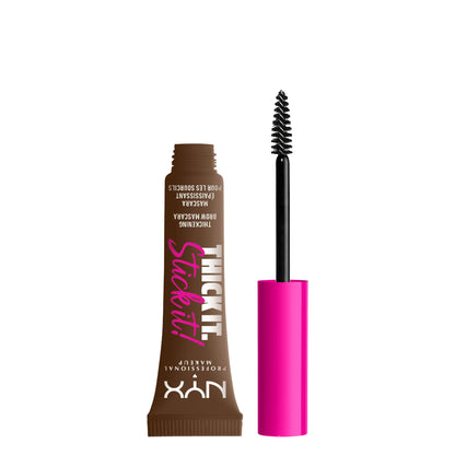 NYX Professional Makeup Thick it Stick it Thickening Brow Gel Mascara, 0.675 fl oz