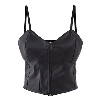 Zip Bustier Top, Women’s and Girls