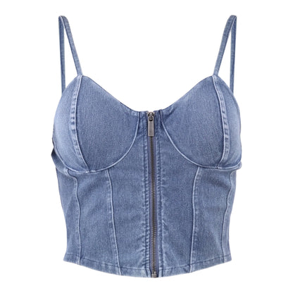 Zip Bustier Top, Women’s and Girls