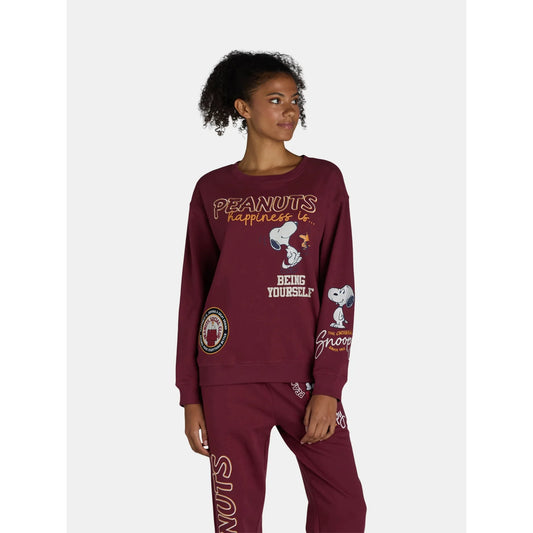 Peanuts Women’s Snoopy Graphic Sweatshirt