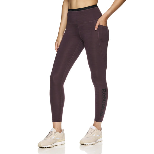 Reebok Women's Flex High Rise 78 Legging with Pockets