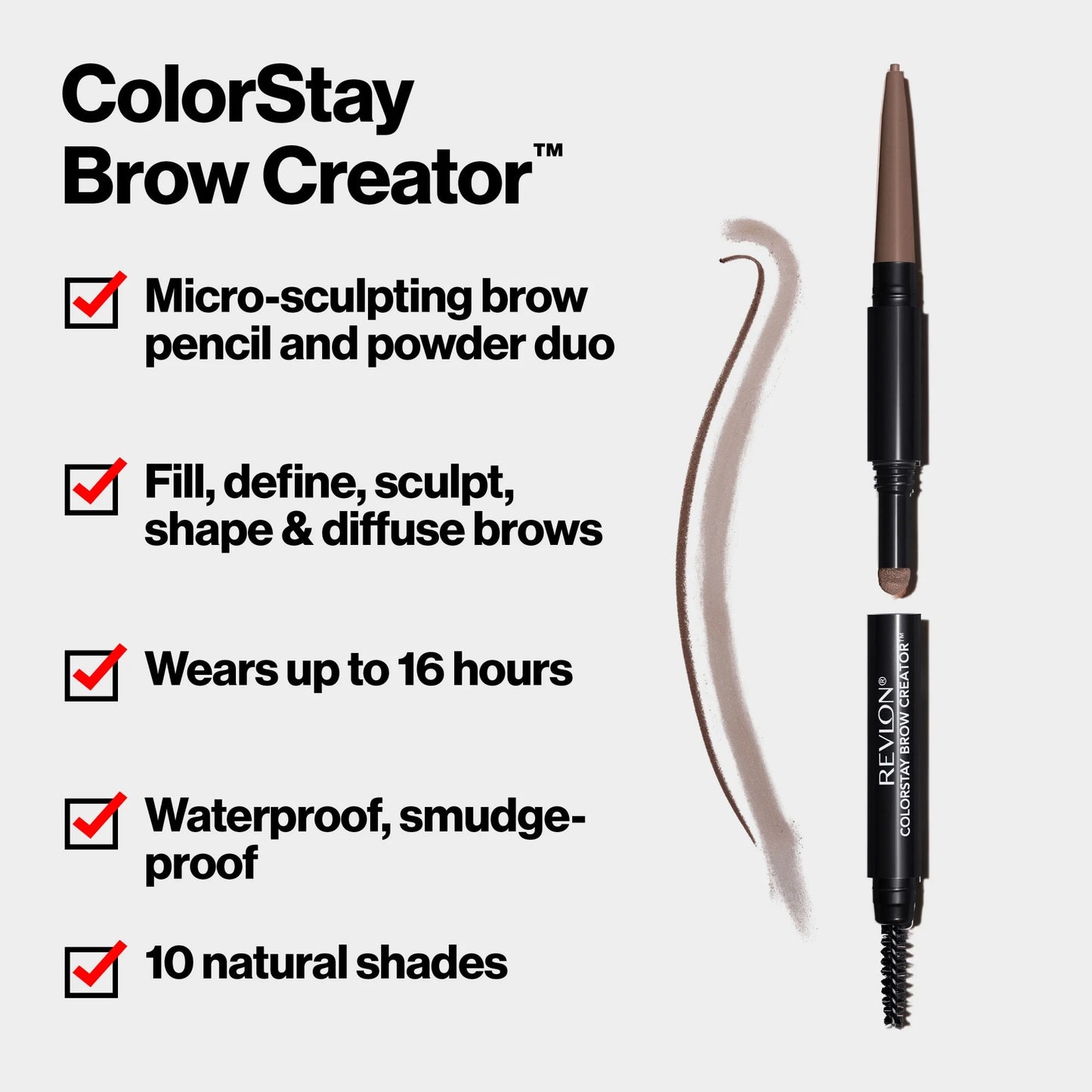 Revlon ColorStay Brow Creator, 0.01 oz