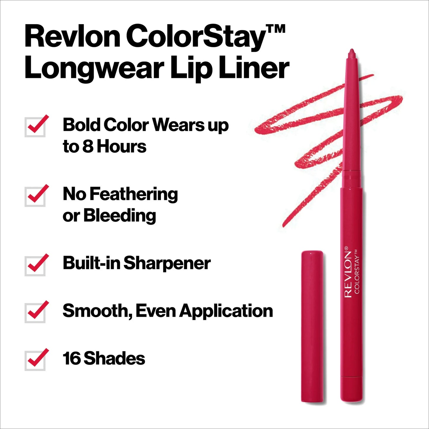 Revlon ColorStay Longwear Lip Liner Pencil