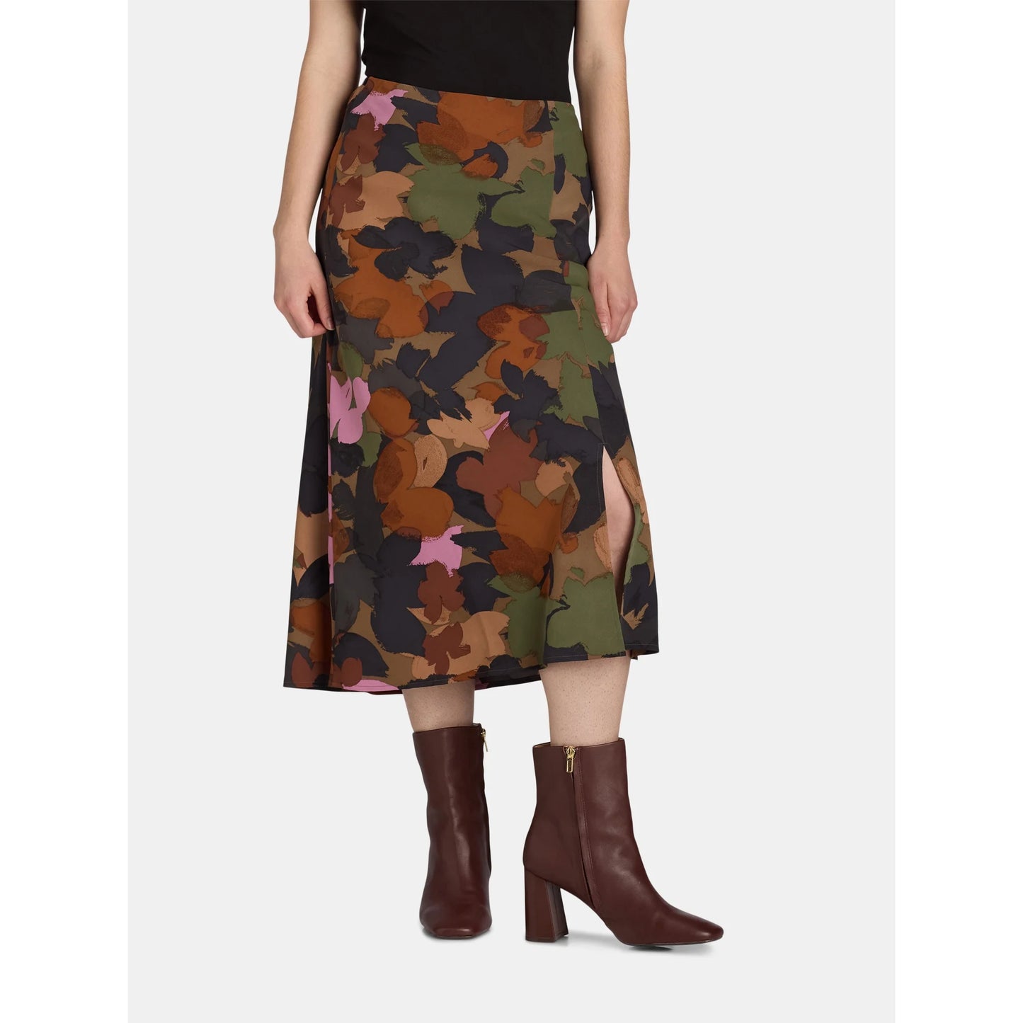 Women's Midi Slip Skirt