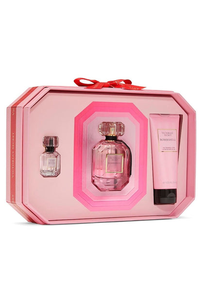 Victoria's Secret BombShell Set Mini Parfum/Parfum/Lotion de Luxe