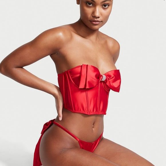 Victoria's Secret Bow Cup Bra Top Luxury Collection