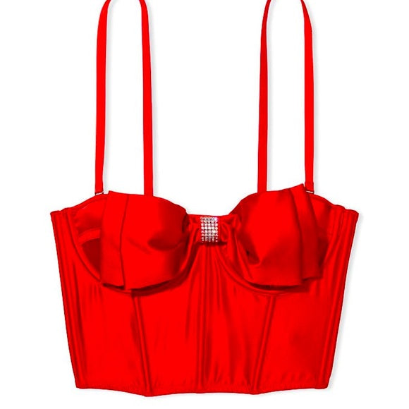 Victoria's Secret Bow Cup Bra Top Luxury Collection