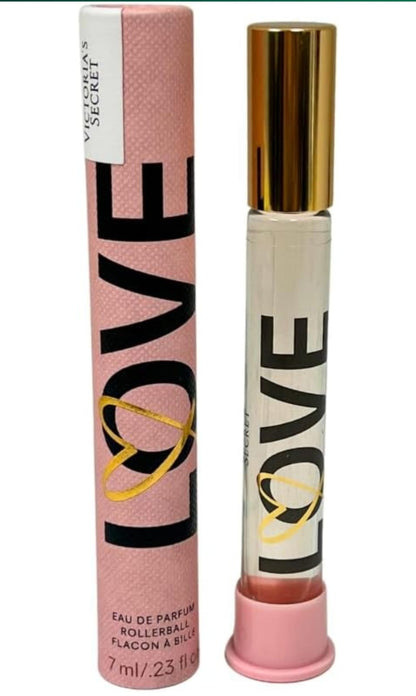 Victoria's Secret Love Eau de Parfum en roll-on para mujer, 0,23 fl oz