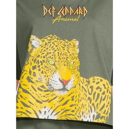 Camiseta feminina Def Leopard 