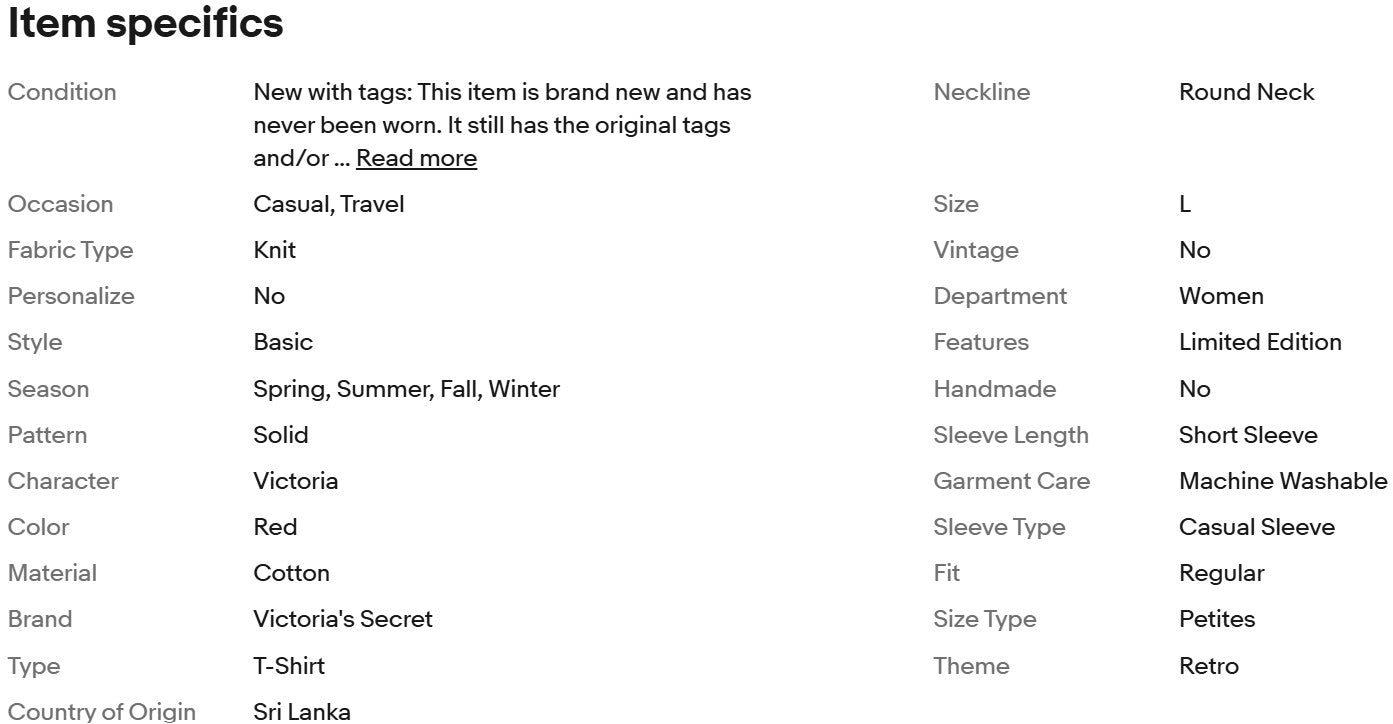 Victoria´s Secret, Pink Black T-Shirt, collection By Frankies Limited Edition