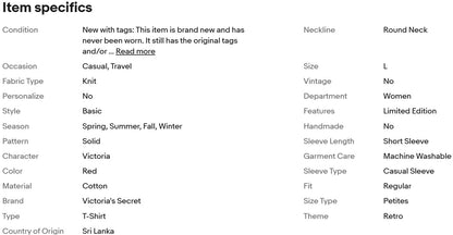 Victoria´s Secret, Pink Black T-Shirt, collection By Frankies Limited Edition