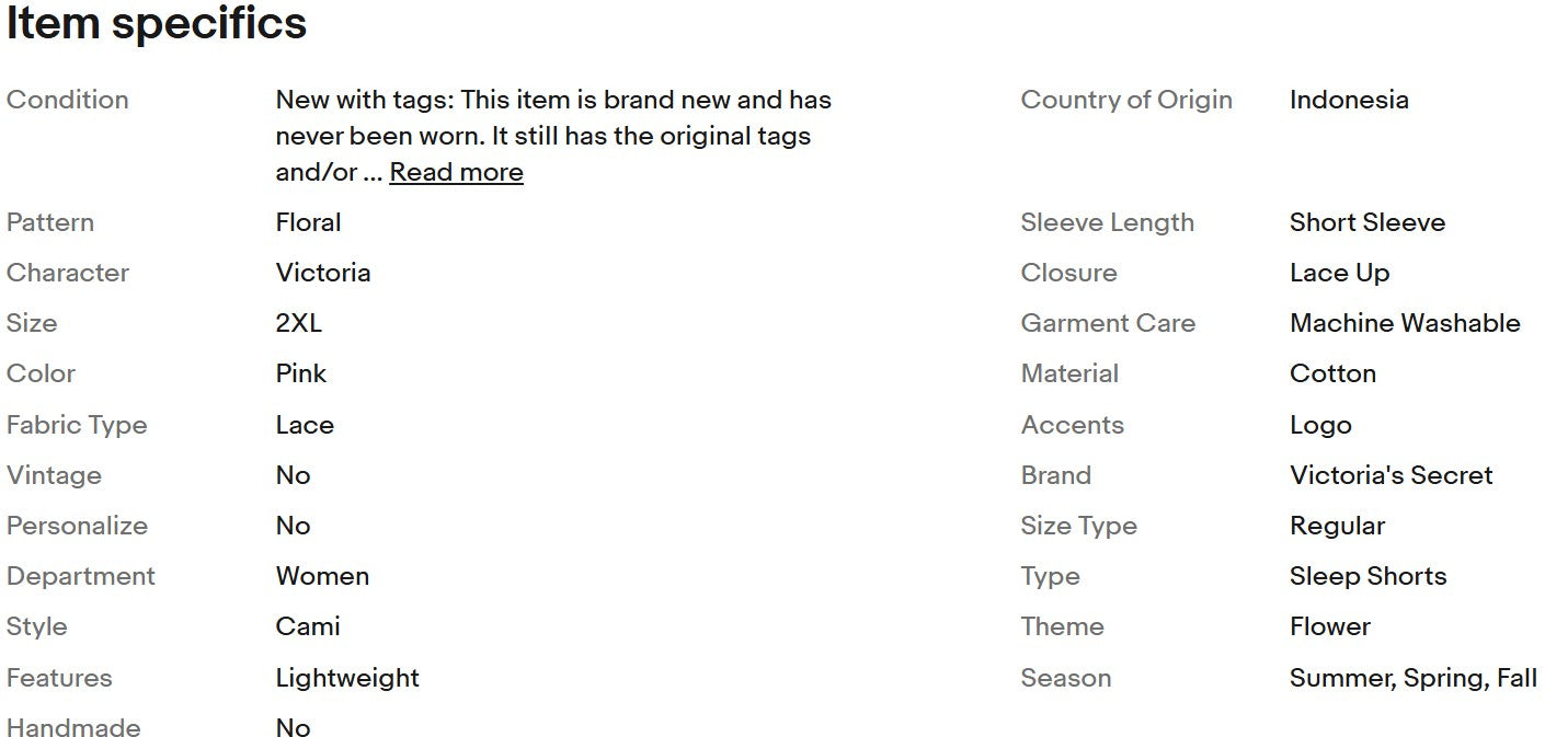 Pijama corto Victoria's Secret PINK para mujer