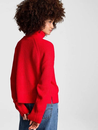 Suéter de cuello alto estilo universitario de Victoria's Secret