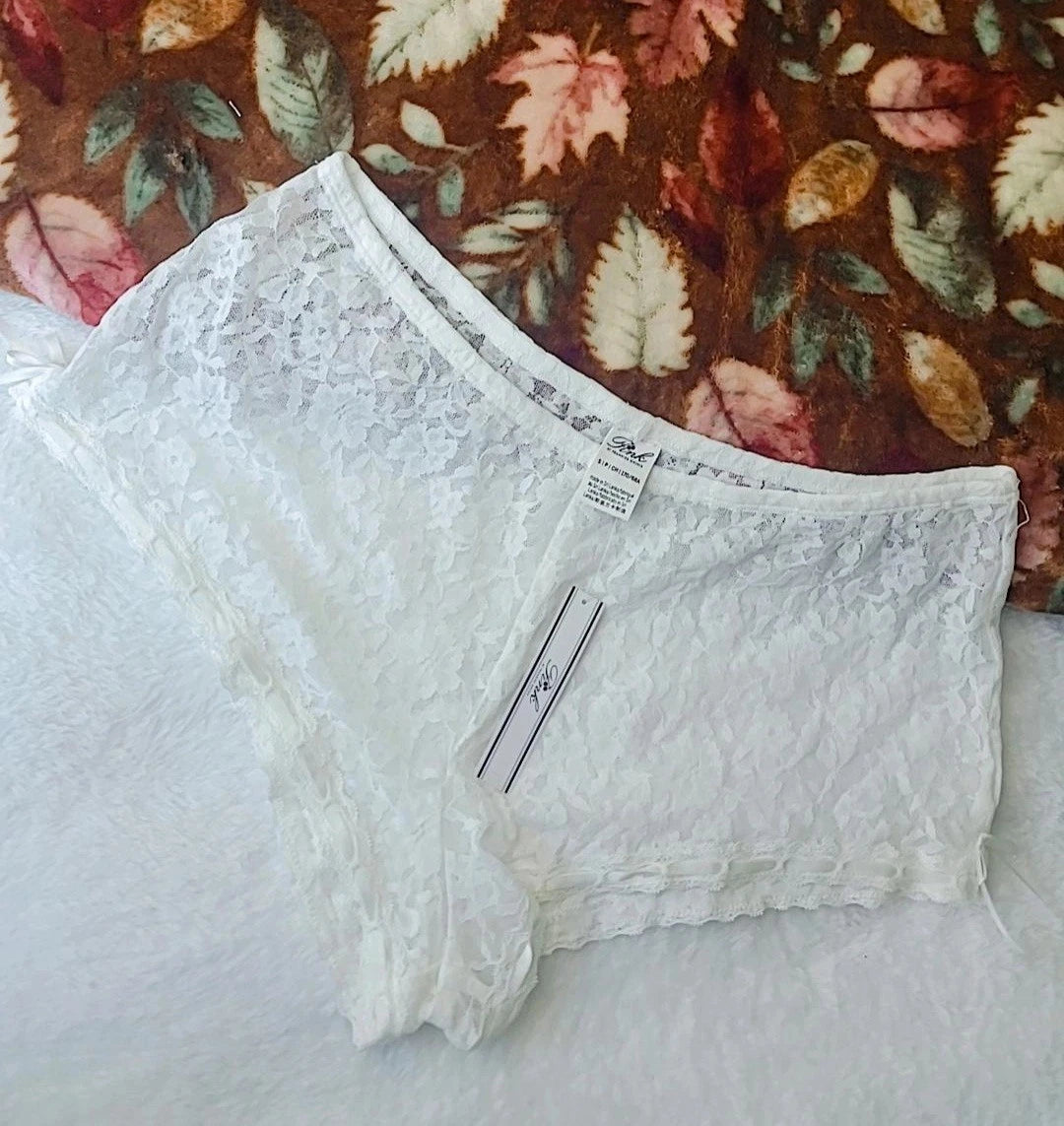 Pijama corto de encaje opaco Victoria's Secret PINK para mujer