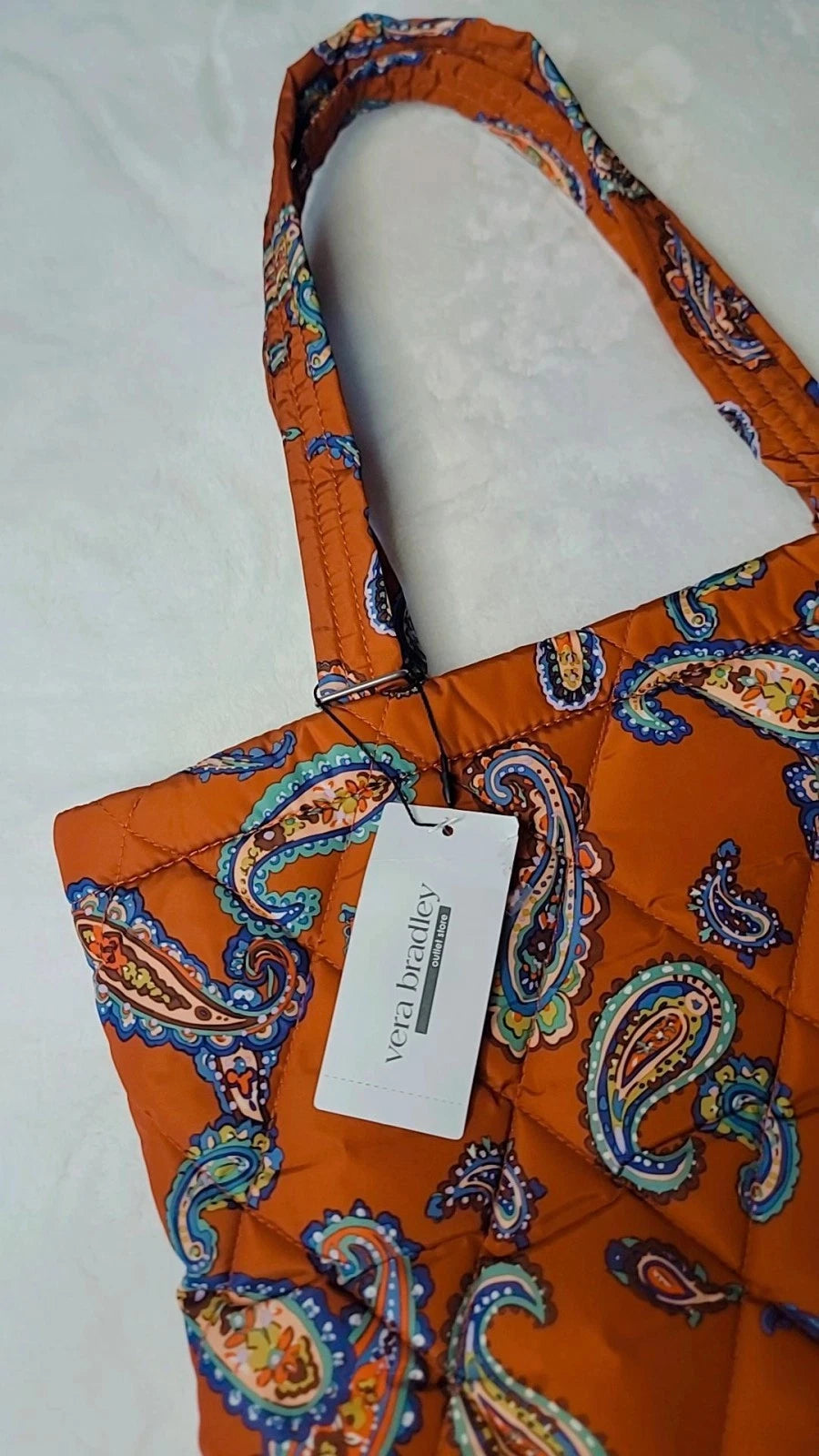 Vera BRADLEY, Bolsa pequena North South Tote, reversível