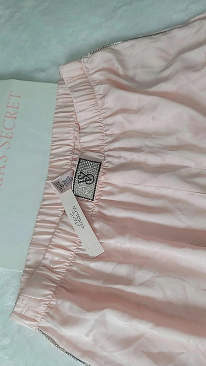 Shorts de pijama de satén brillante de Victoria's Secret