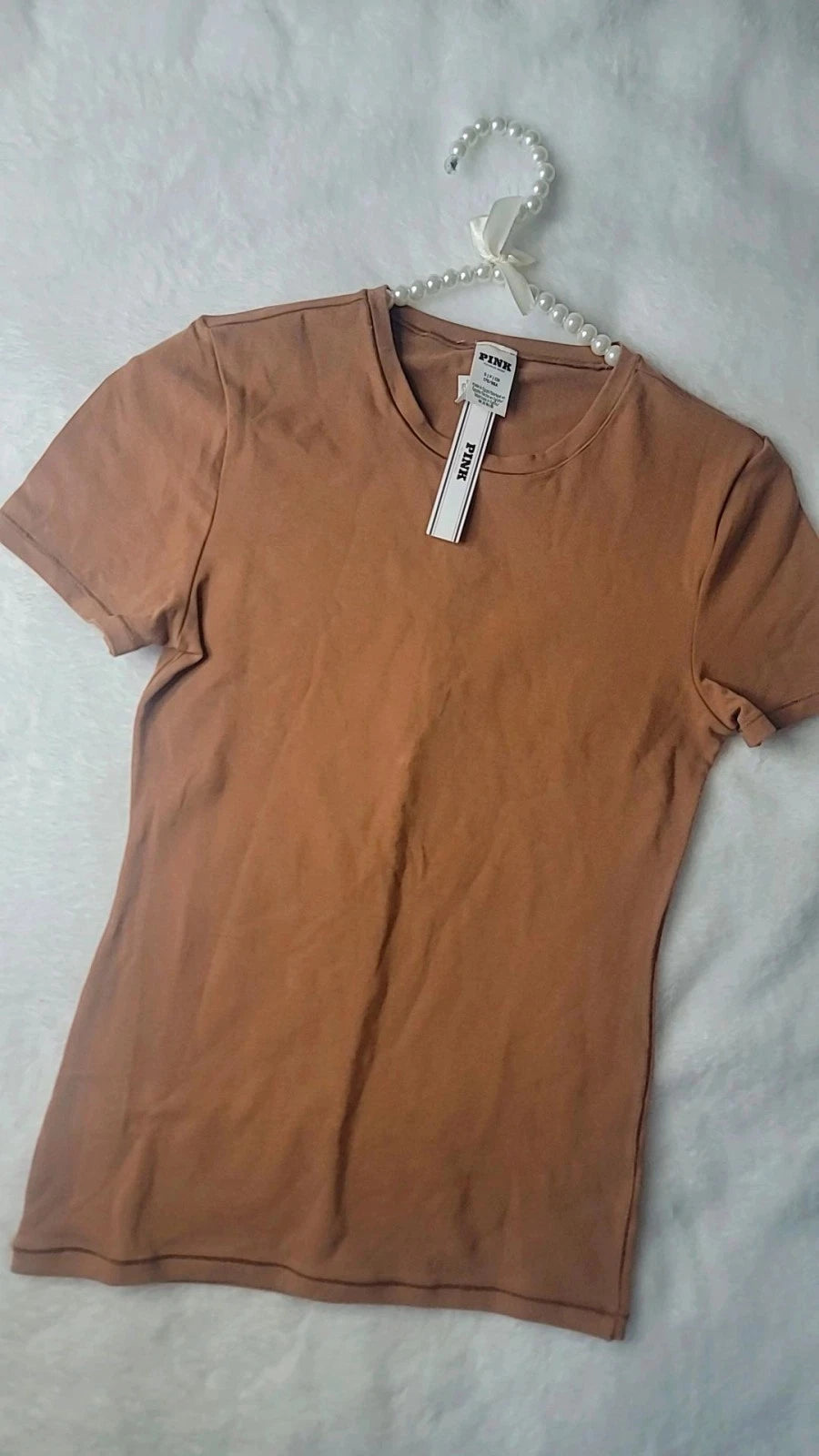 Blusa rosa de Victoria's Secret para mujer, elástica