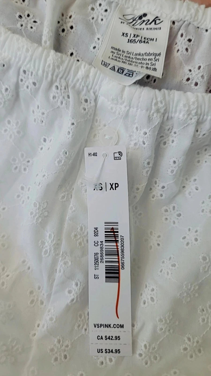 Pijama corto clásico Randa de Victoria's Secret PINK