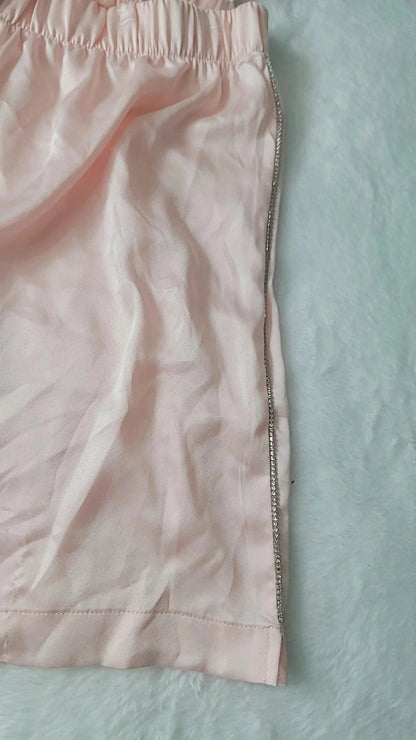 Shorts de pijama de satén brillante de Victoria's Secret