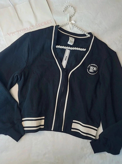 Abrigo Victoria's Secret con cierre frontal, forro polar Ivy