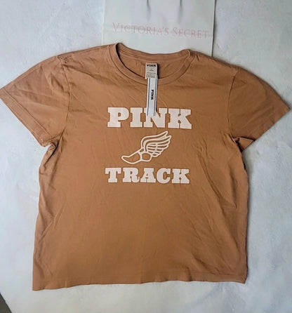 Victoria's Secret Pink Track Angel Wings T-Shirt for Women