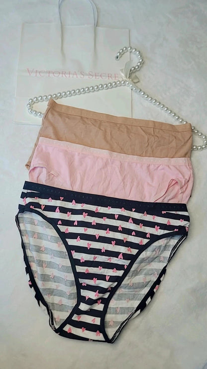 Conjunto de 3 bragas de Victoria's Secret